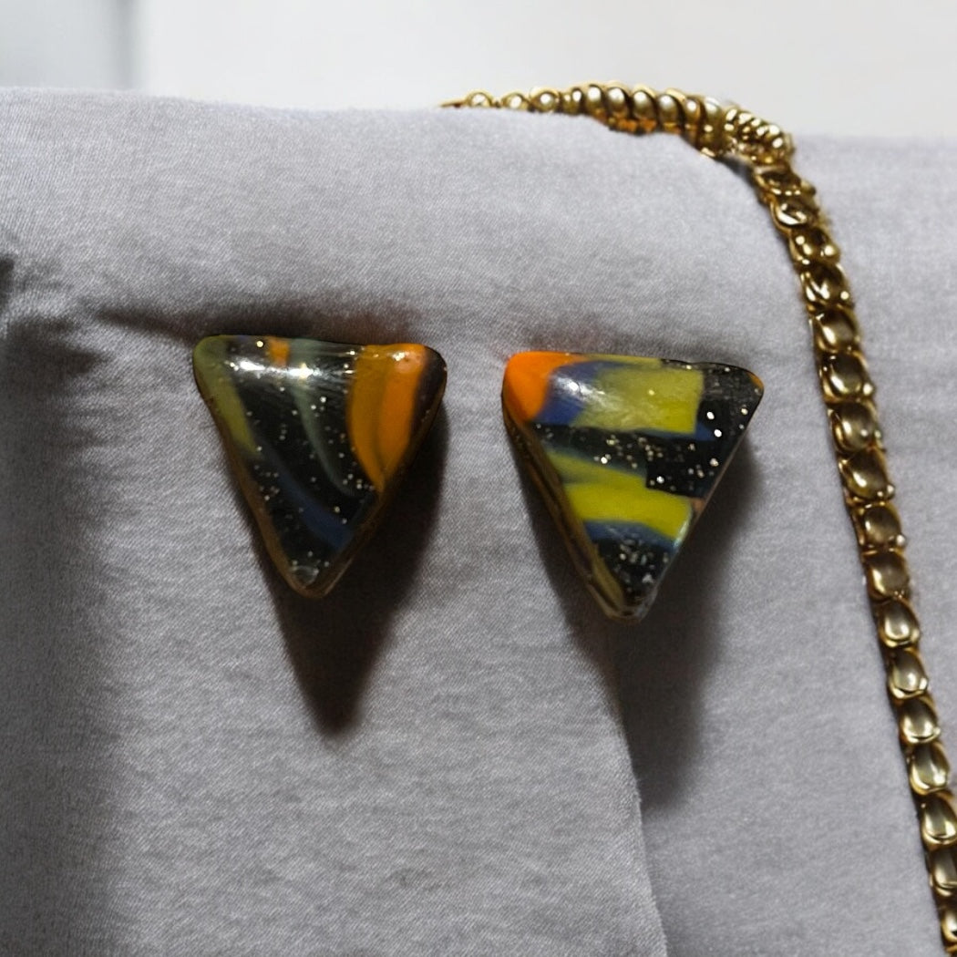 Galaxy Chunky Triangle Studs