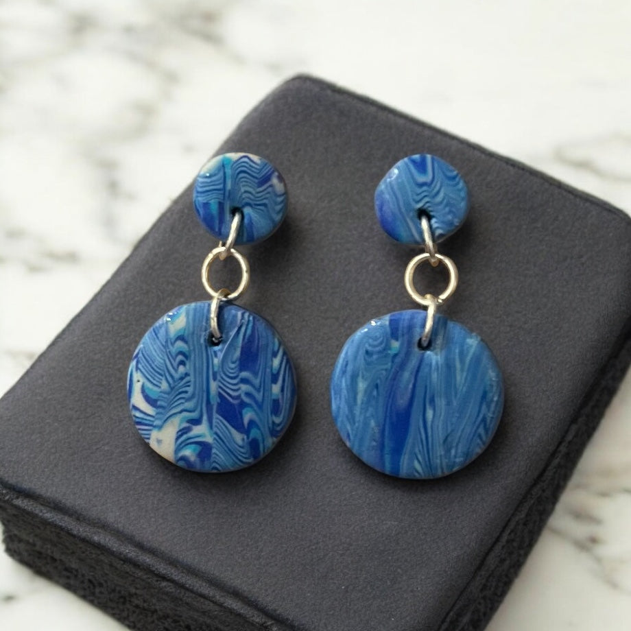 Denim Blue Dangles