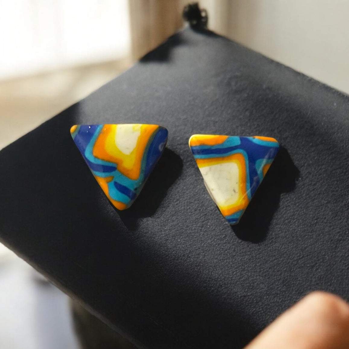 Trippy Triangle Chunky Studs
