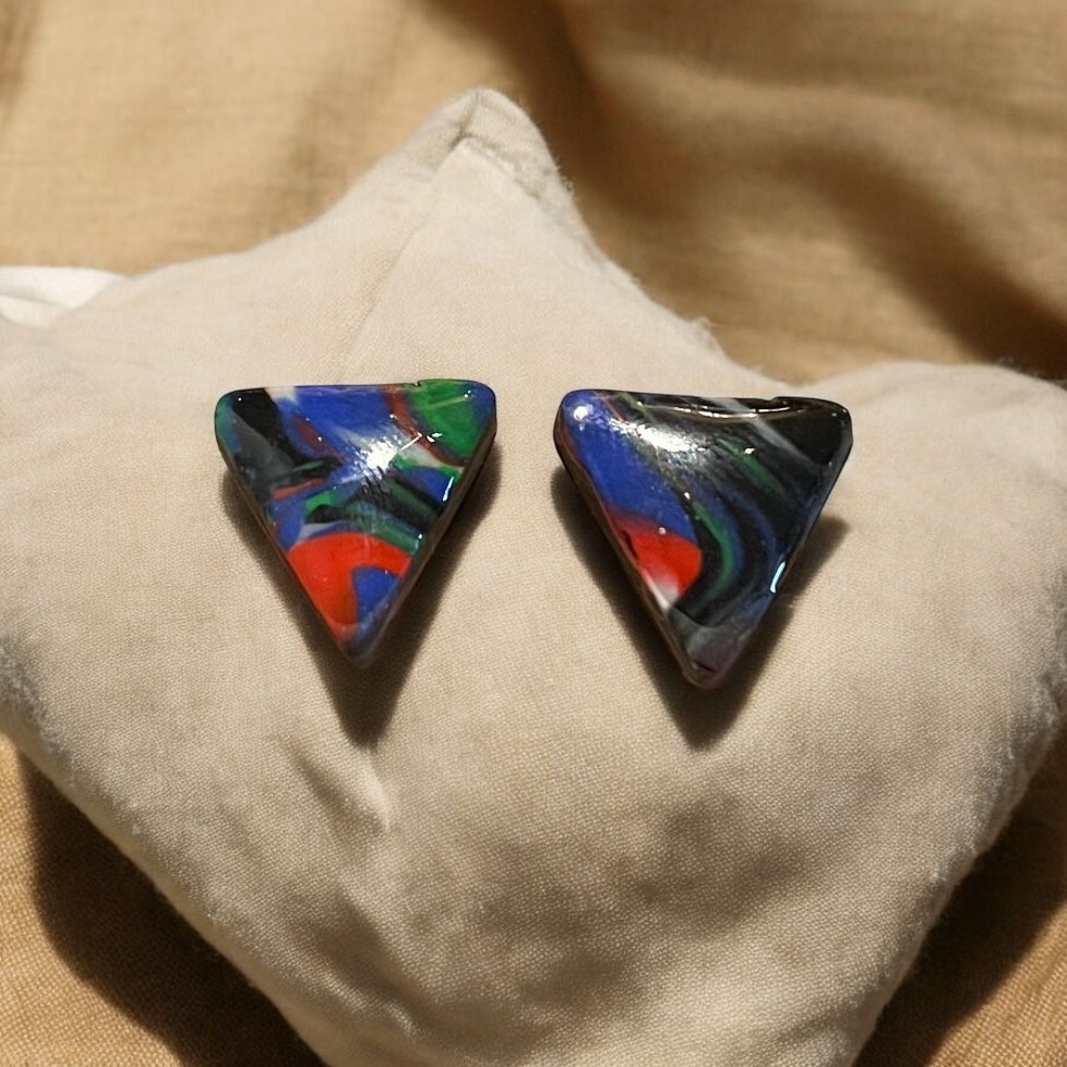 Galaxy Chunky Triangle Studs