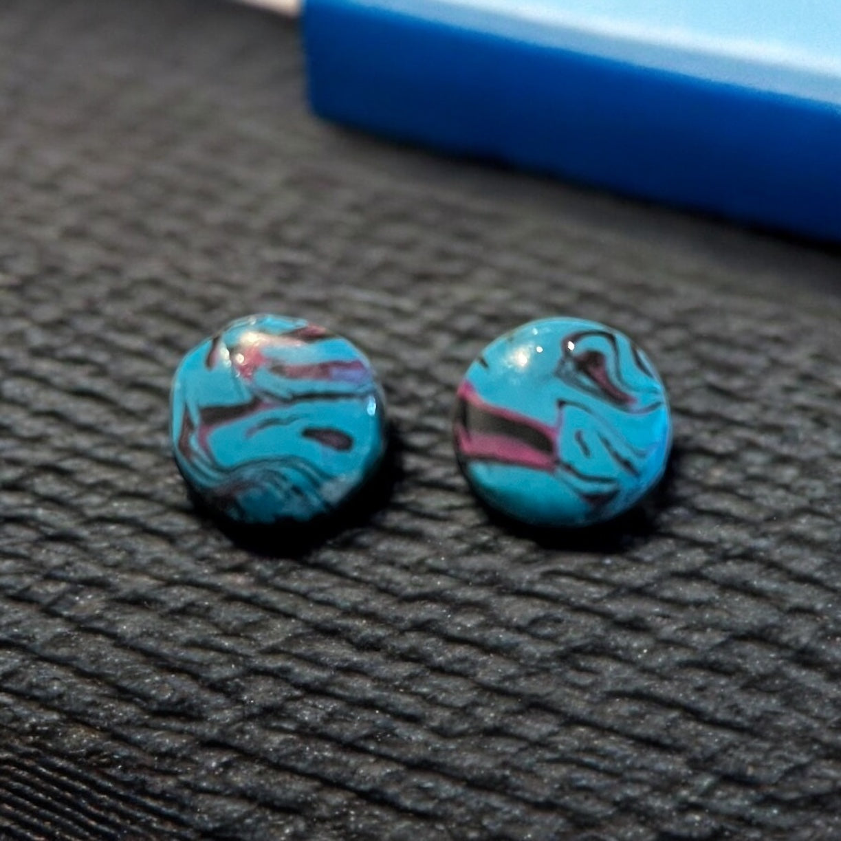 Blue Wave Chunky Studs (3)