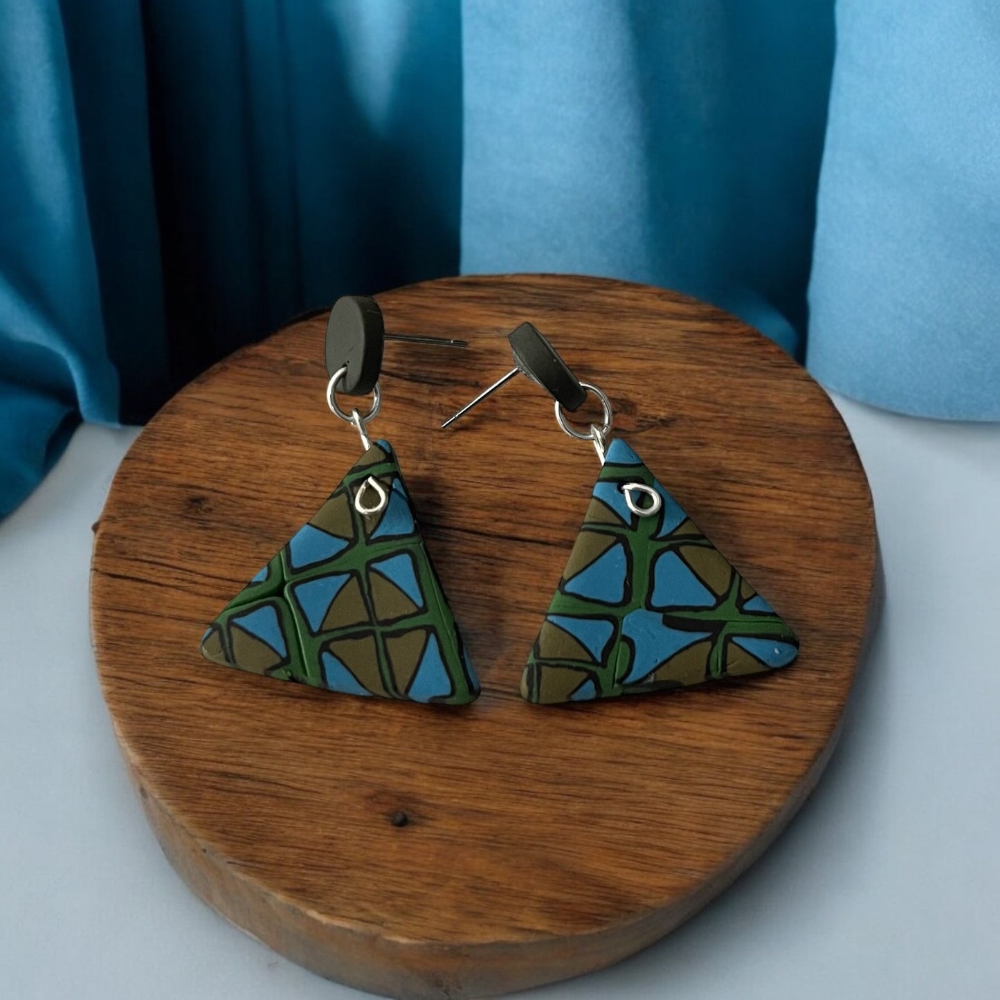 Woodsy Triangle Dangles (3)